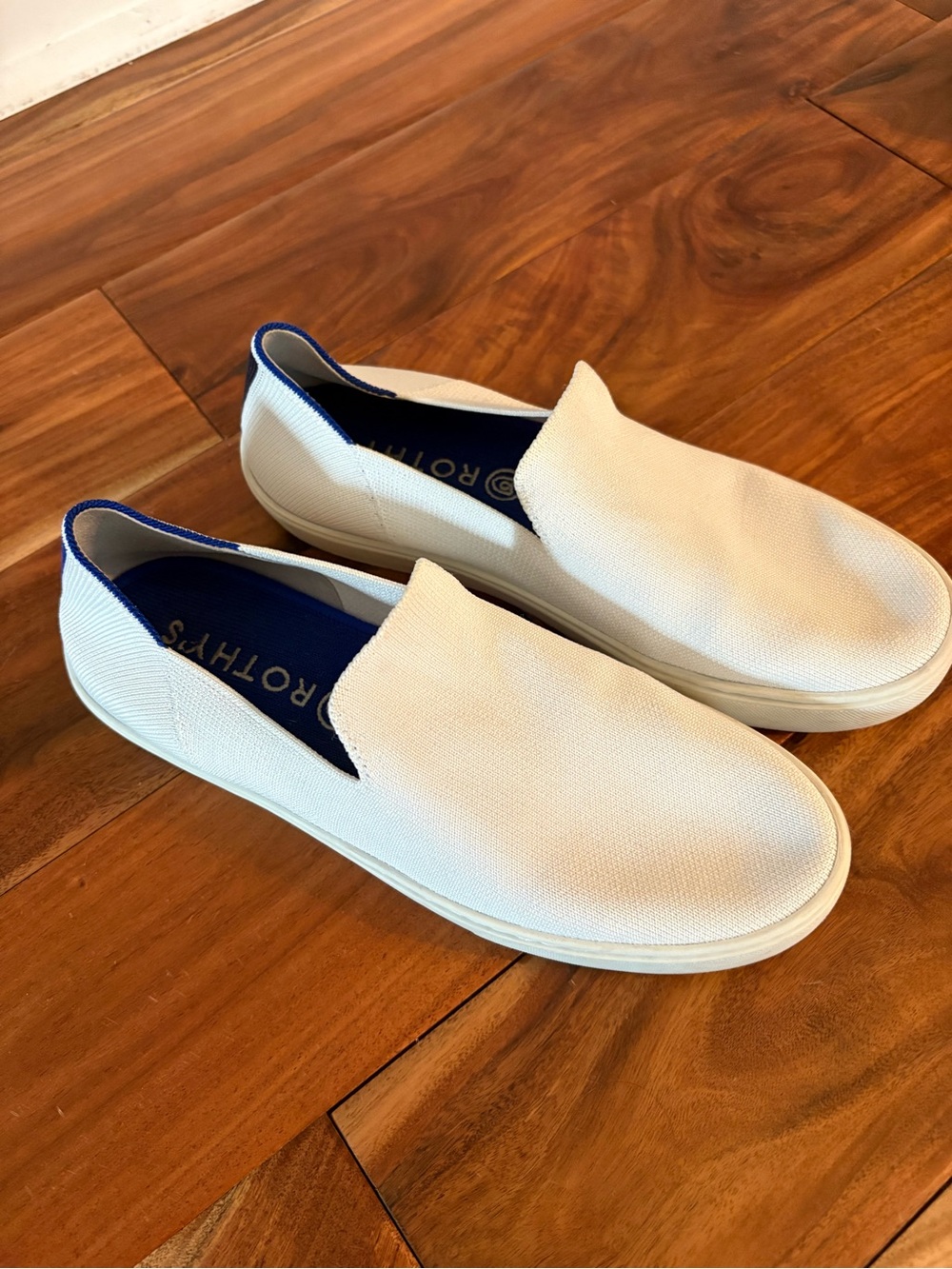 Rothy's White Slip-On Sneakers